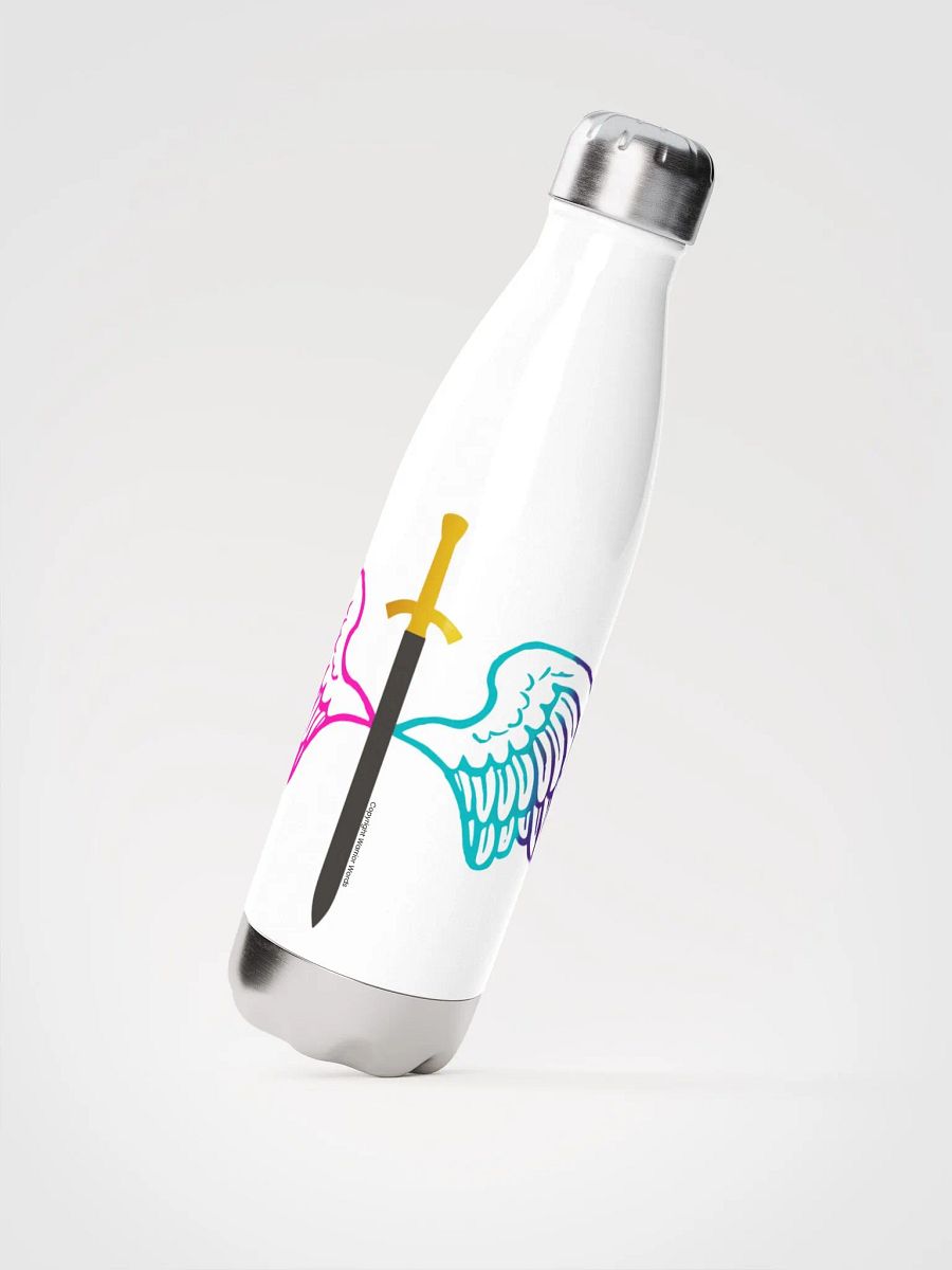 Warrior Words Colorful Logo Water Bottle product image (3)