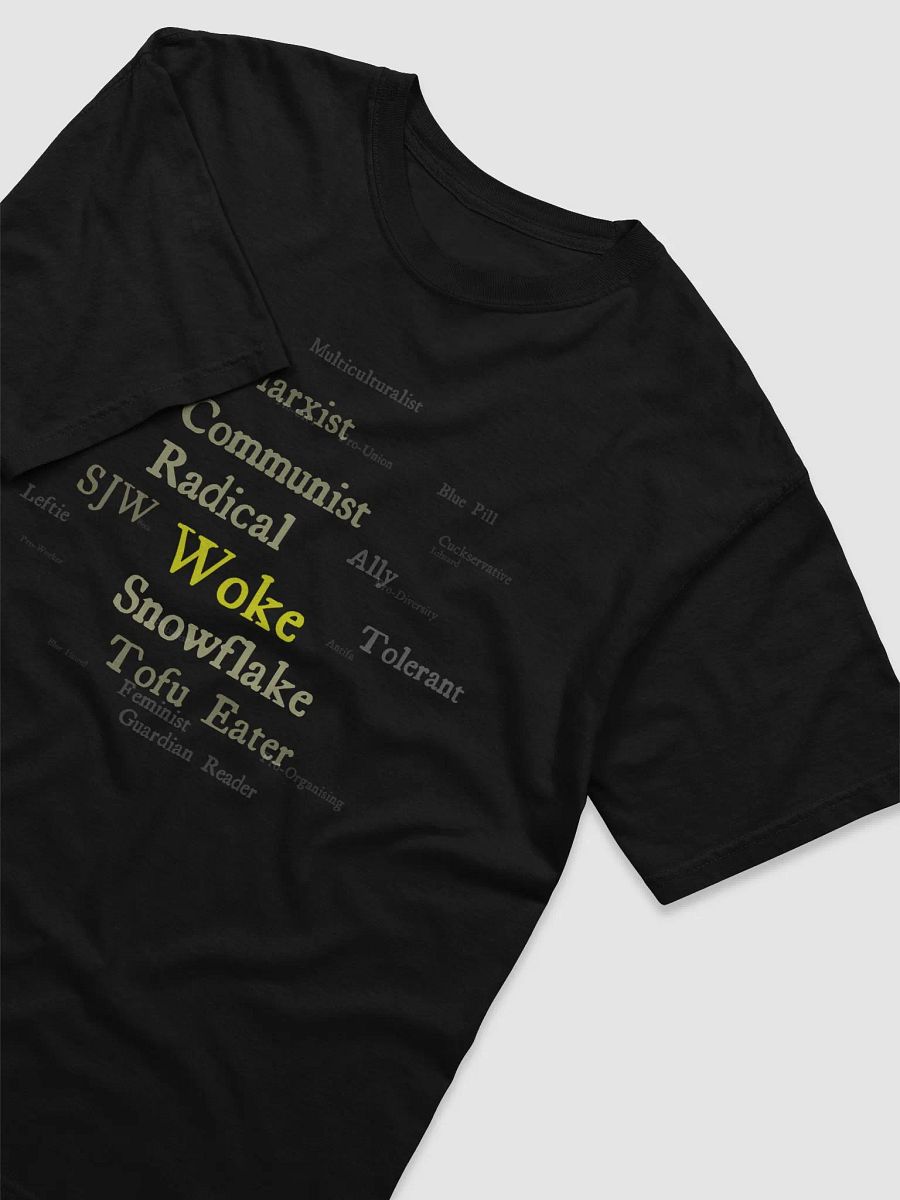 Lefty Woke Word Cloud T-Shirt product image (3)