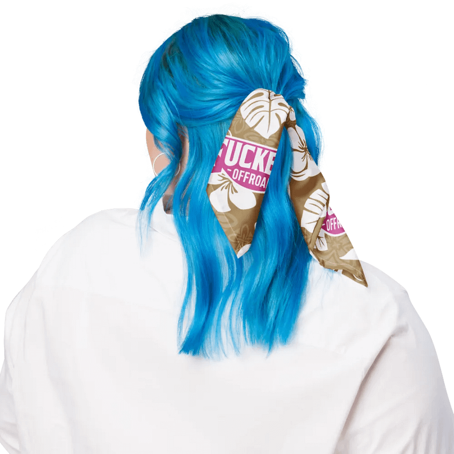 Fuckery Offroad Hawaiian Bandana - Tan product image (4)