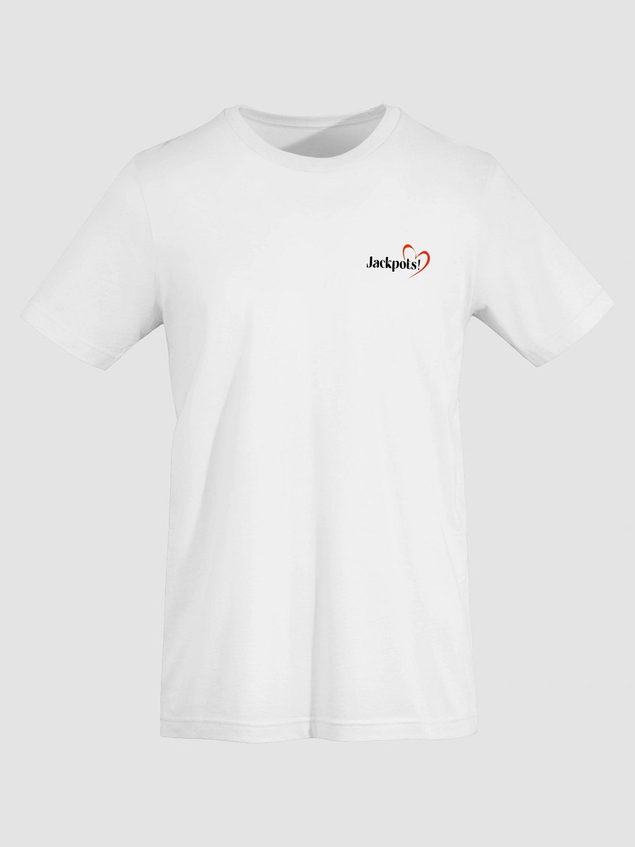 I Love Jackpots! – Chickie White Tee (❤️ Heart Edition) product image (8)