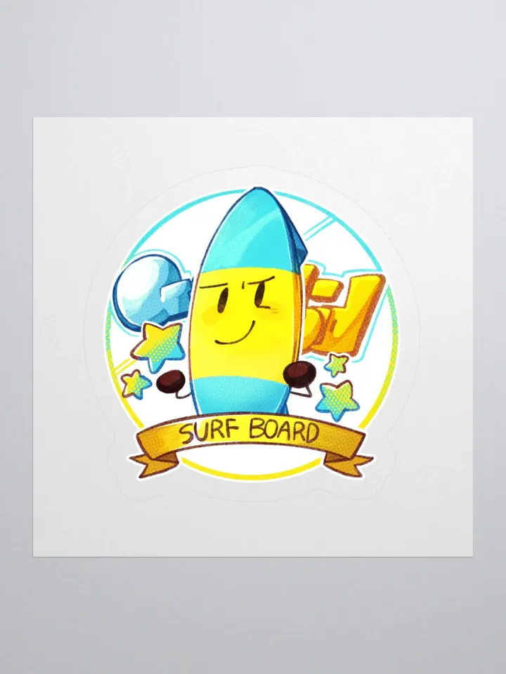 Surfboard Sticker product image (1)