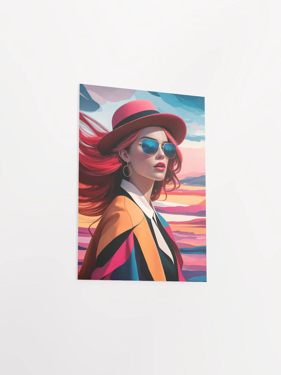 Abstract illustration of a Woman Poster - 3 product image (9)