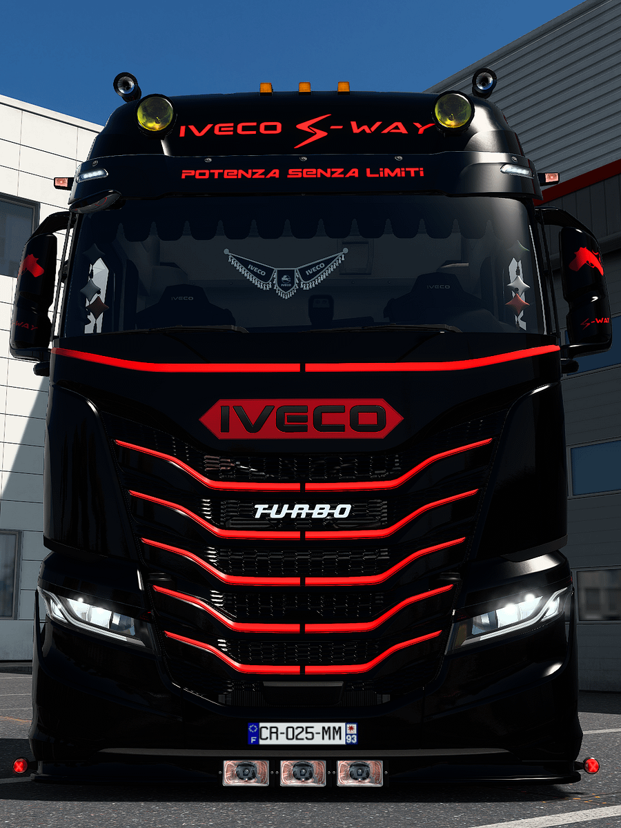 Multicolor Iveco S-Way Potenza Di Italia 8K Skin! product image (7)