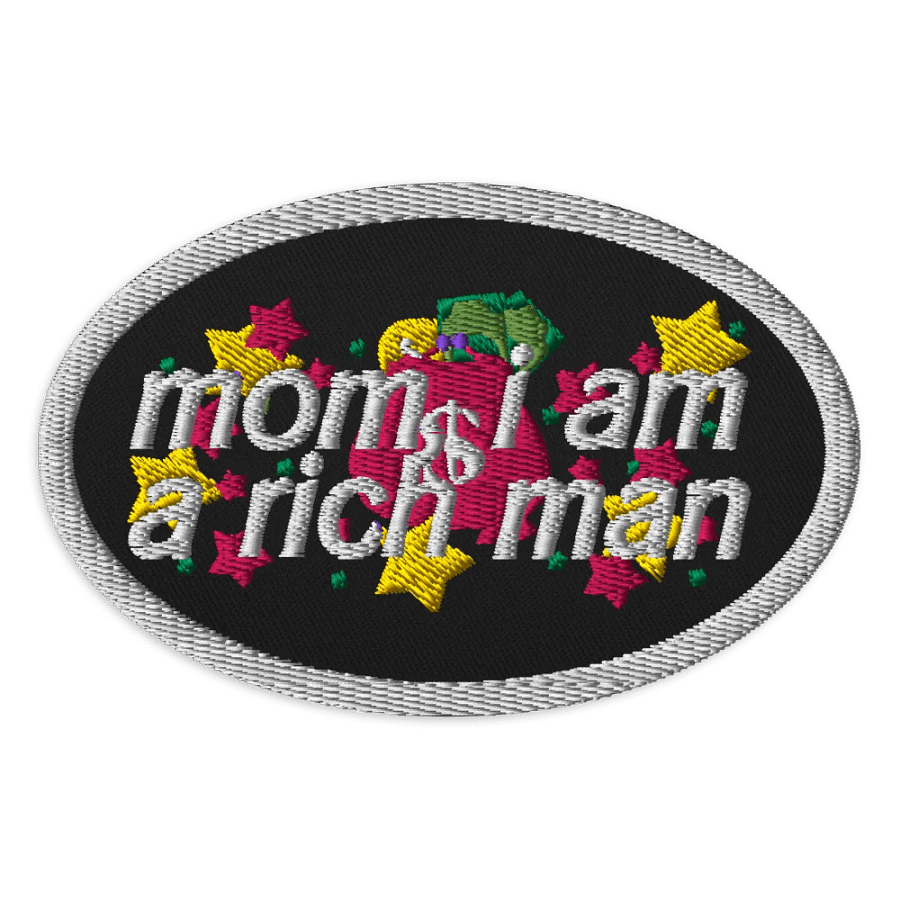 A Rich Man - Patch product image (1)