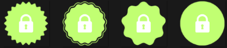 Super Huge GREEN Role Icon Pack product image (3)