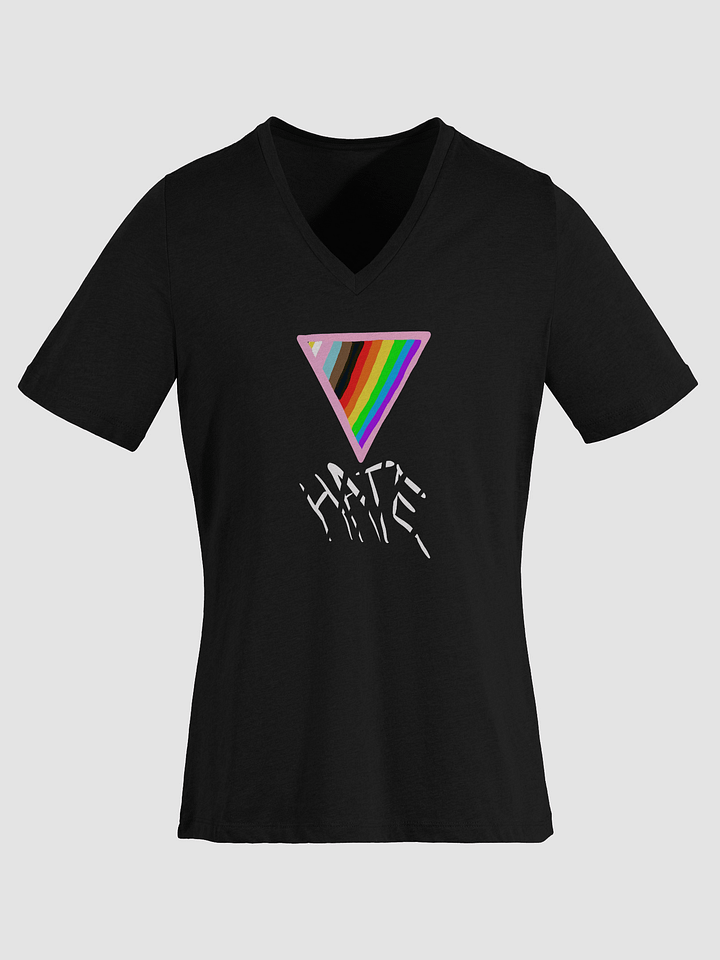 Crush Hate Relaxed V-Neck Tee product image (1)