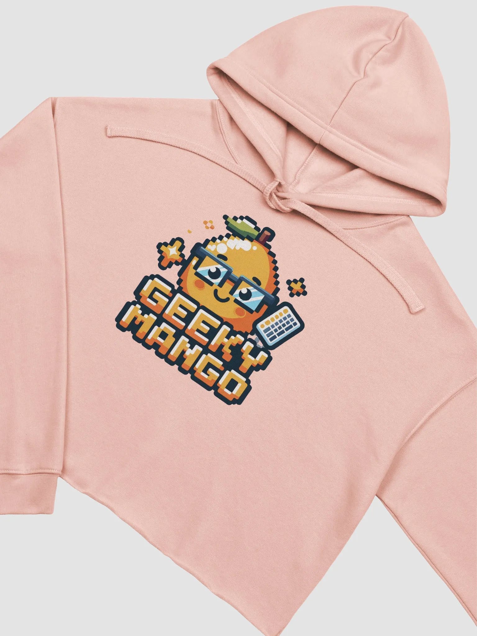 8-bit Cropped Hoodie (4 colors) product image (3)