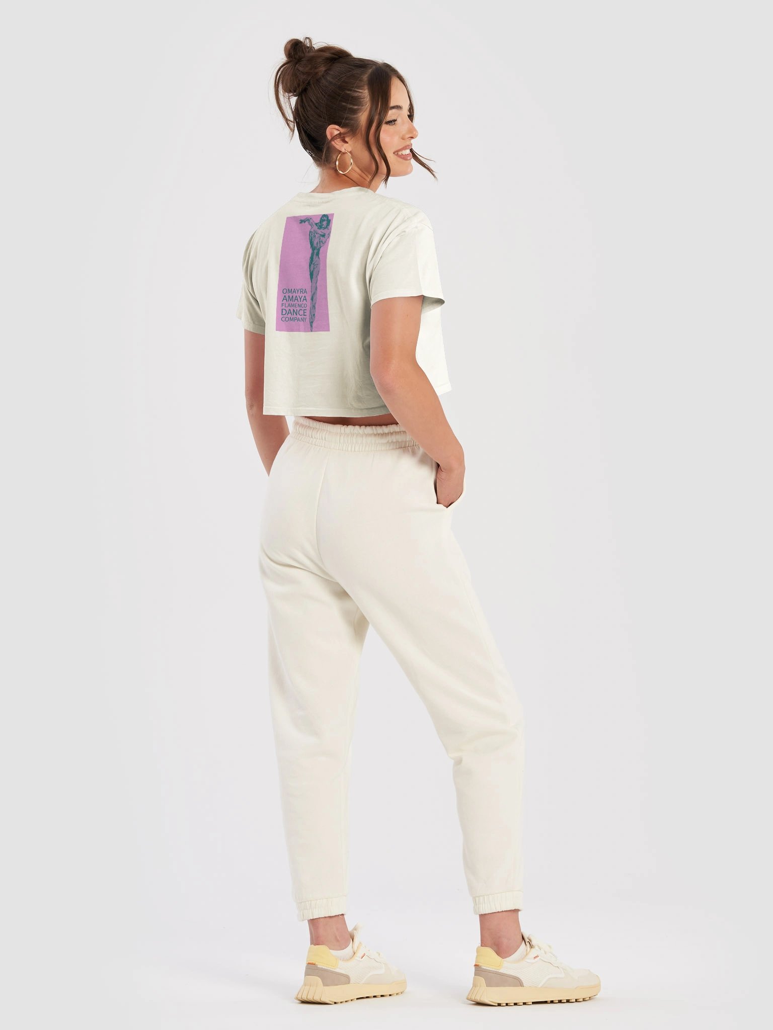 "Carmen" Studio cropped Pink/Green product image (3)