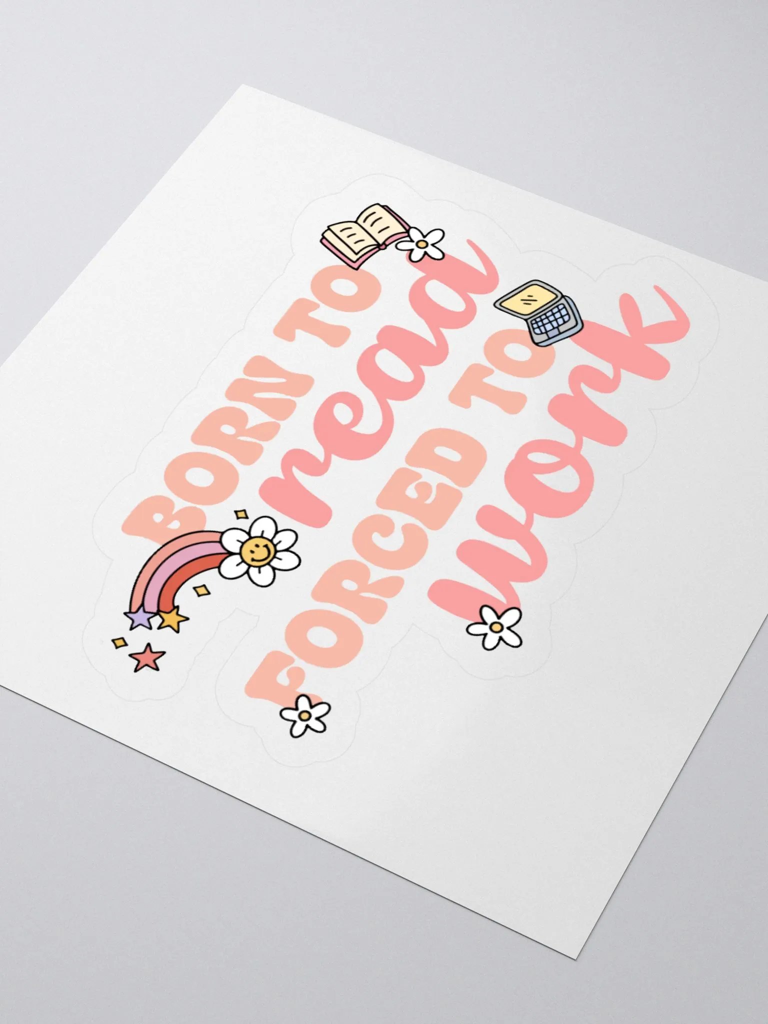 Born to Read Sticker product image (3)
