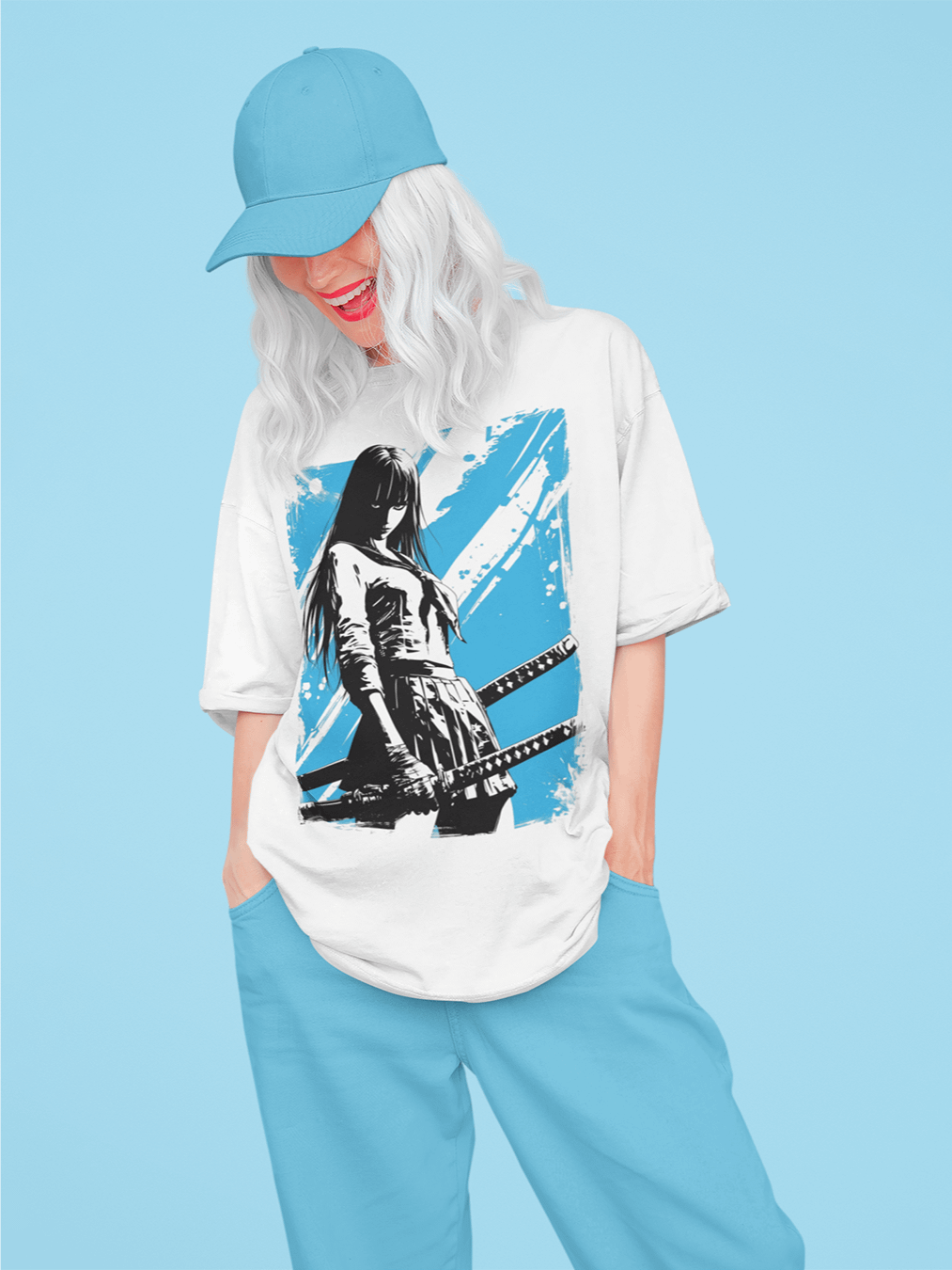 Samurai School Girl T-shirt product image (2)