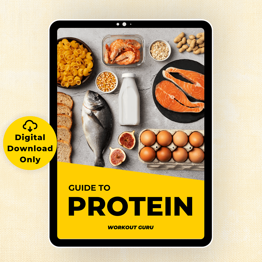 Guide to Protein eBook / High Protein Recipes / Protein Food List product image (1)