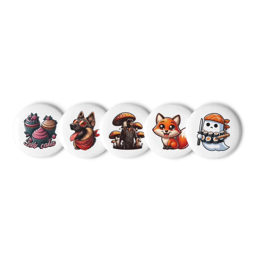 Gaming Memories Pin Set - Ghost of Tsushima, The Last of Us, Fallout 4 product image (1)