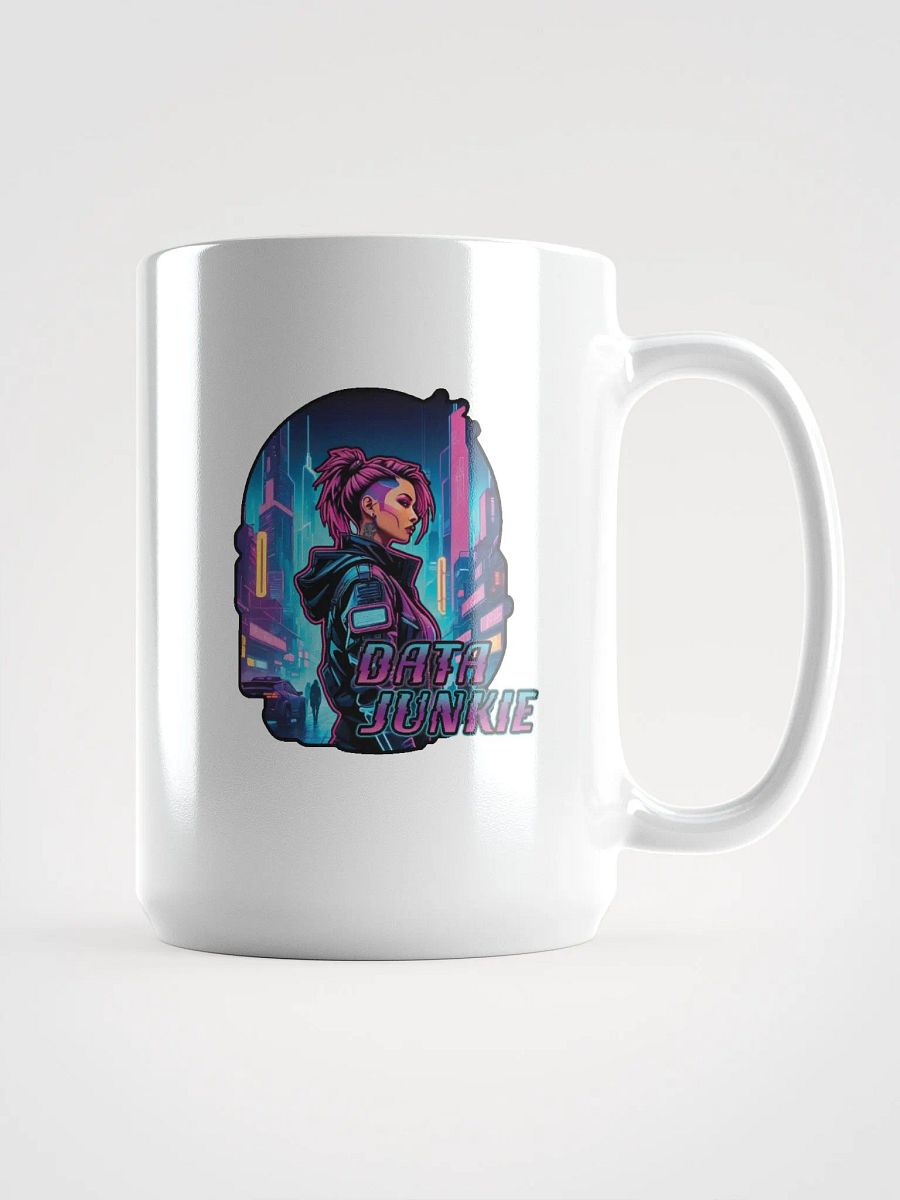 Neon Data Junkie Mug product image (1)