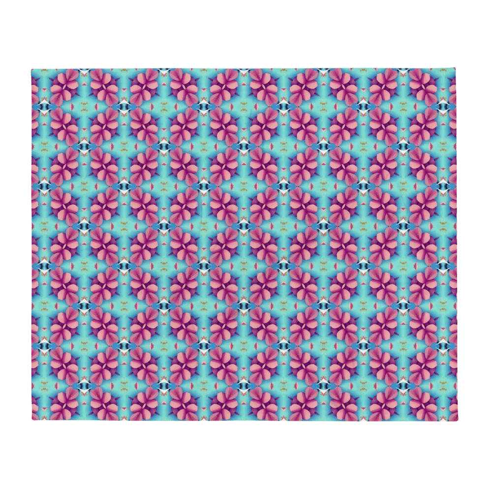 Blush & Bloom Throw Blanket product image (4)