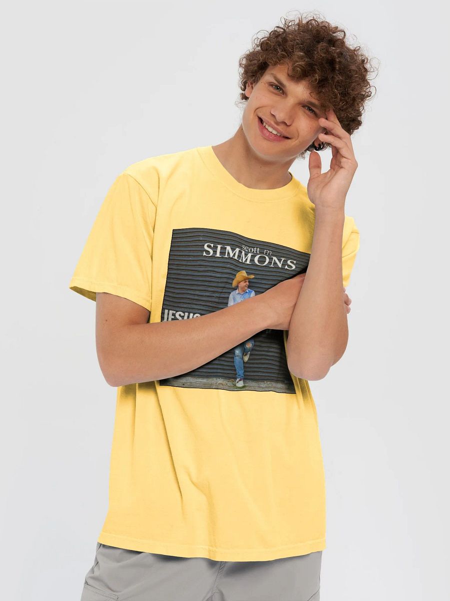 scott m Simmons Country Christian Artist Jesus Is With Me Album Promo T Shirt product image (45)