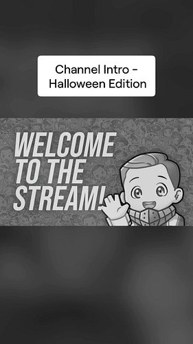Take a look at the Channel Intro - Halloween Edition! This is just one of several ways I convert my channel to make it Hallow...