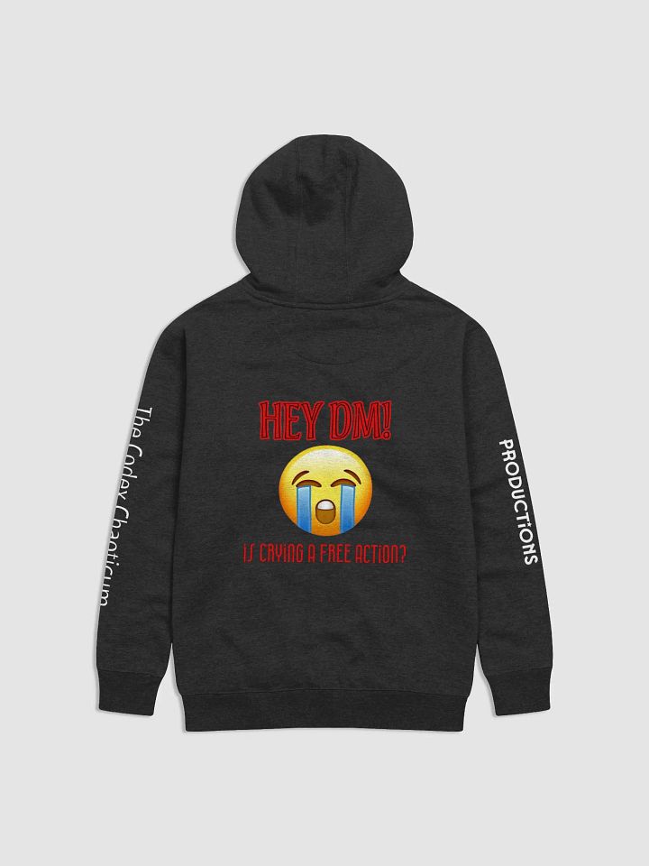 Is Crying a Free Action? Hoodie product image (12)