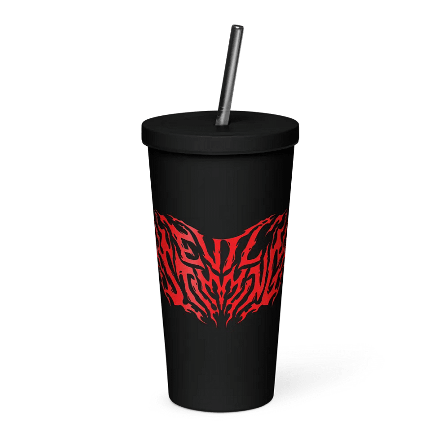 EVIL STIMMING STRAW TUMBLER product image (1)