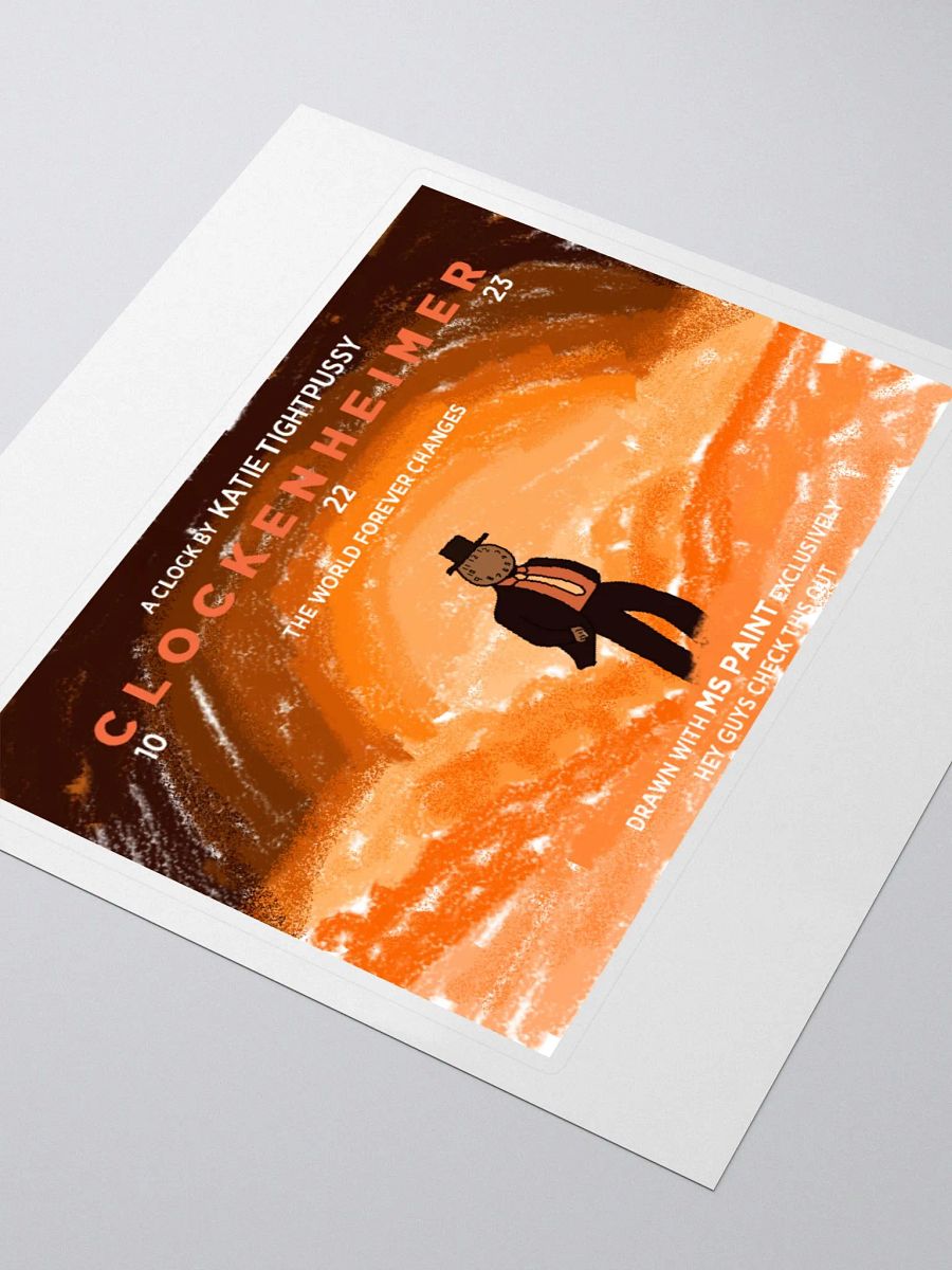 Clockenheimer Sticker product image (7)