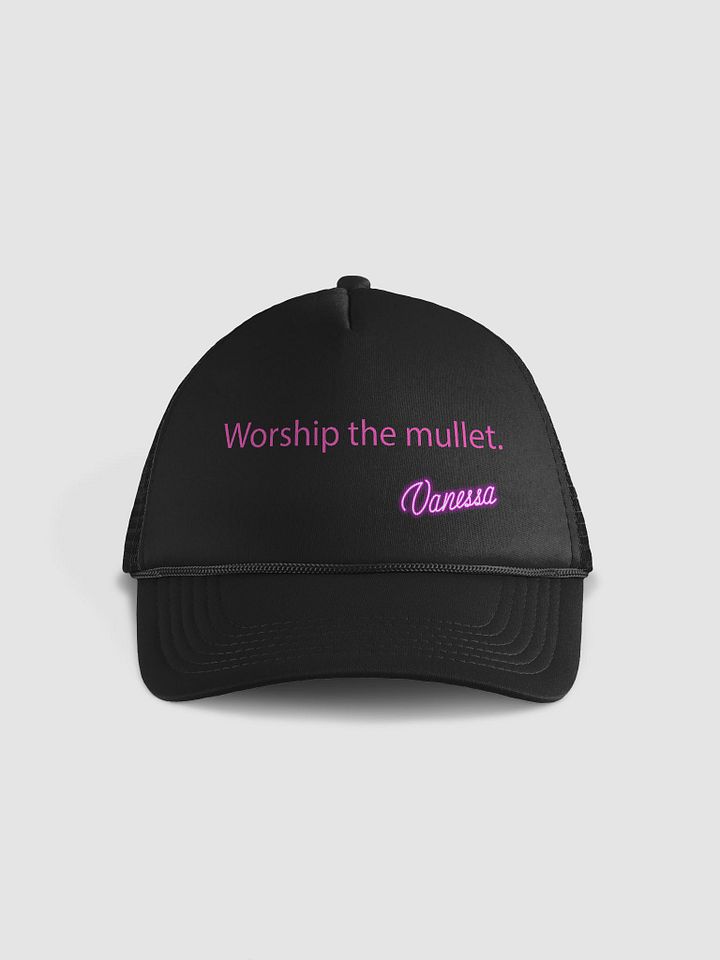 Worship the Mullet Cap product image (1)
