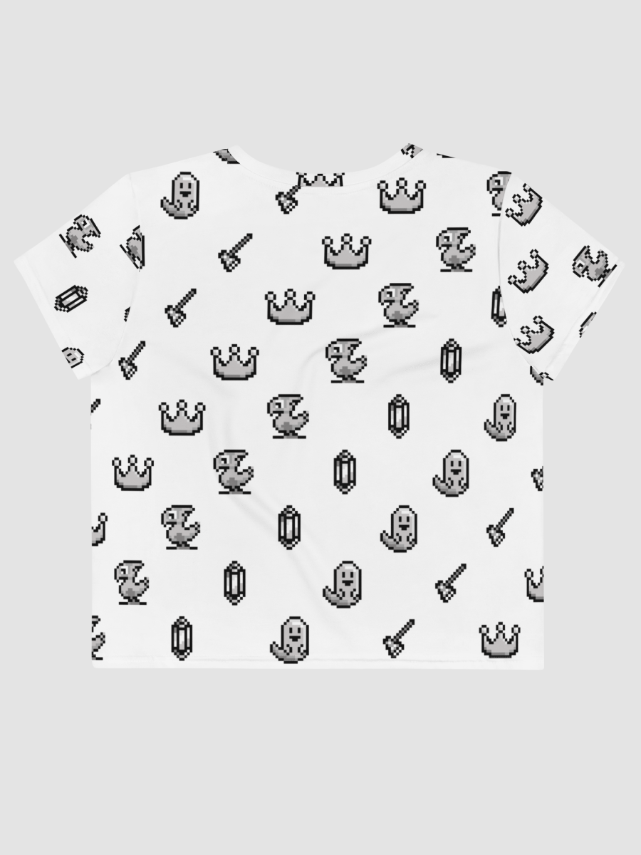 Pixel Pattern Crop Tee product image (2)