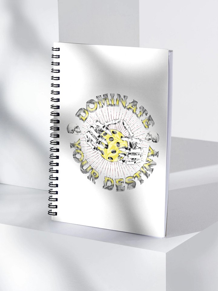 Dominate Your Destiny Pickleball Spiral Notebook product image (1)