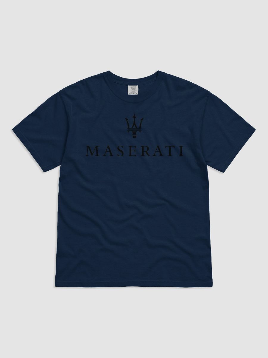 Man Garment-Dyed Heavyweight T-Shirt Maserati Logo product image (1)