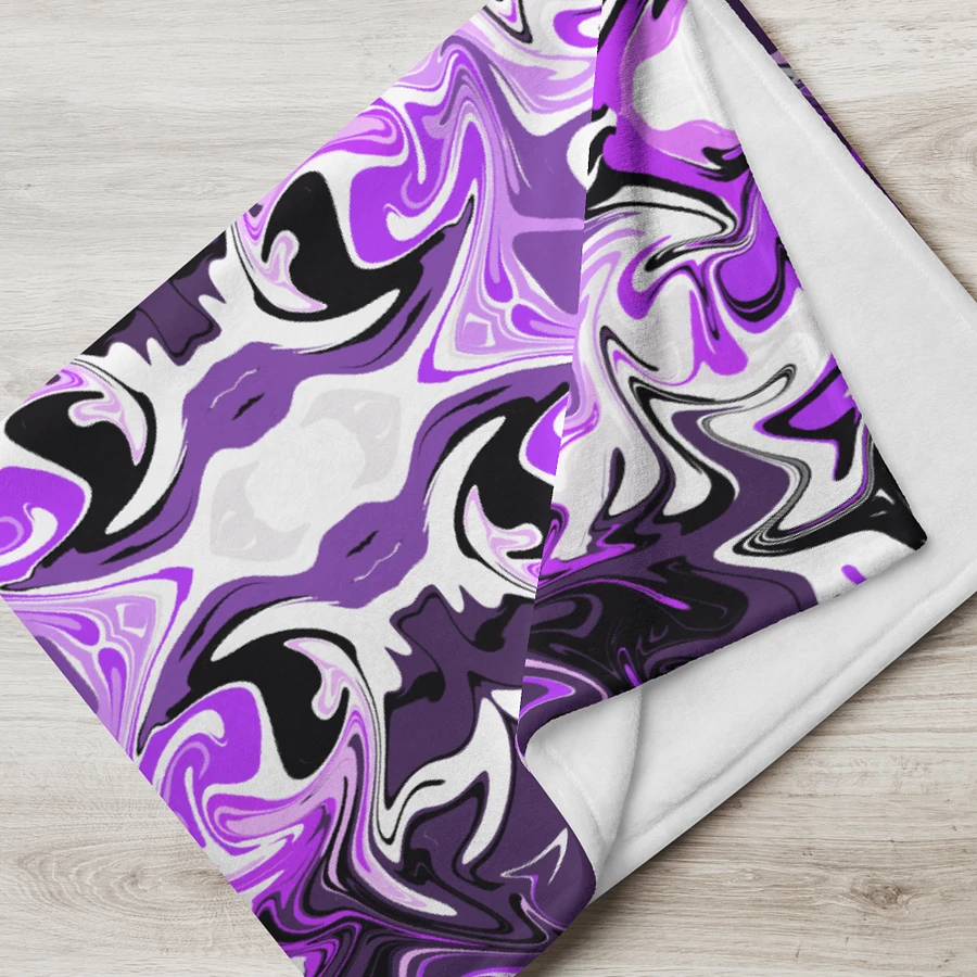 Purple Swirl Blanket product image (6)