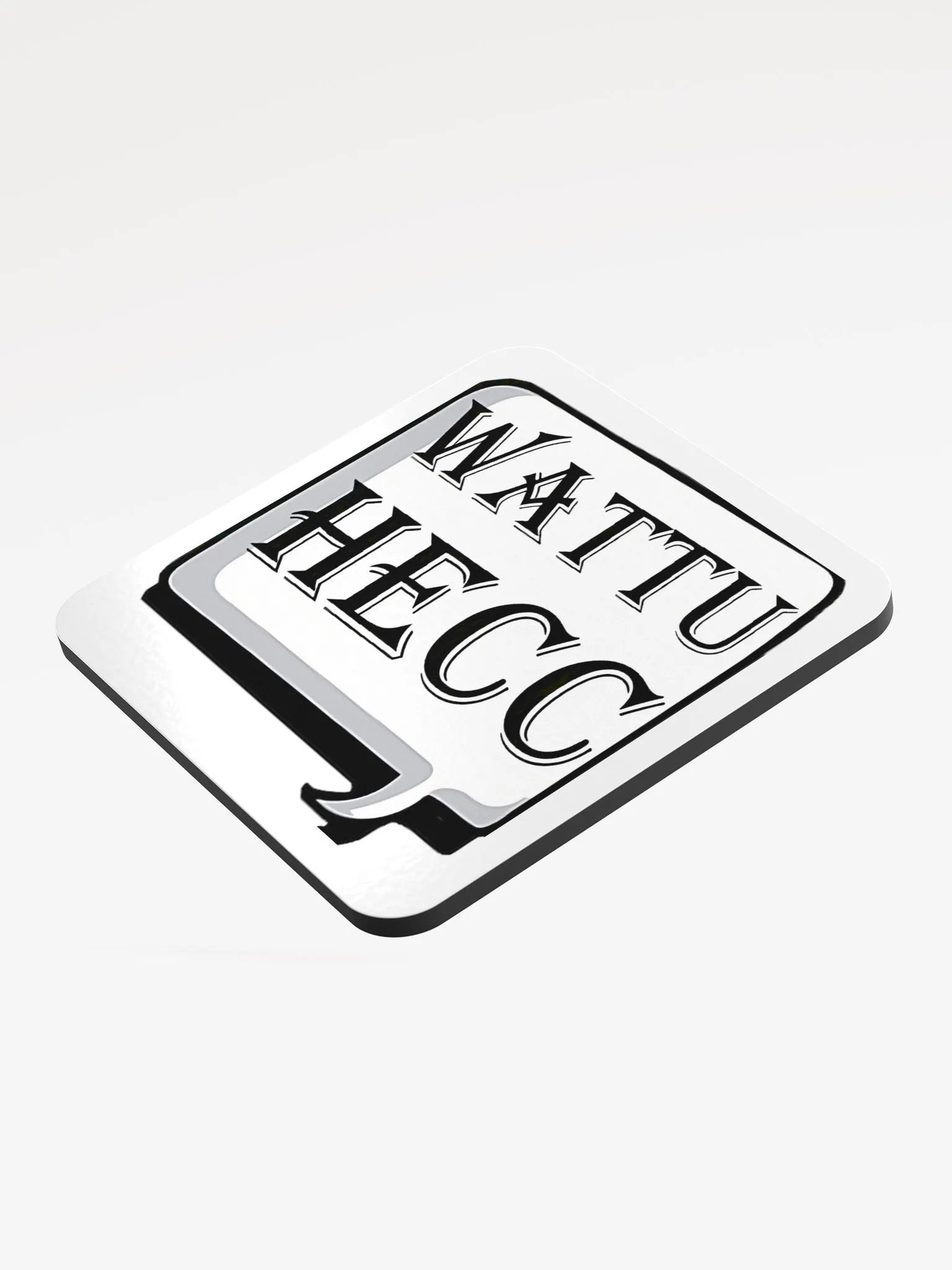wattuhecc Glossed Cork Coaster product image (3)