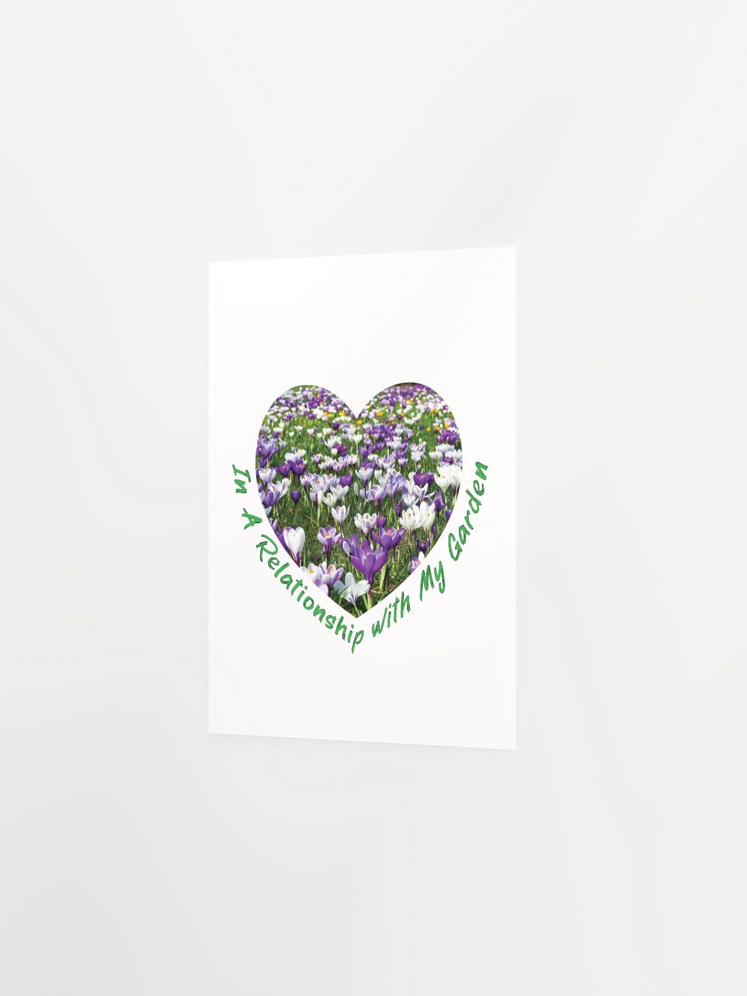 In A Relationship with My Garden Heart Poster product image (9)