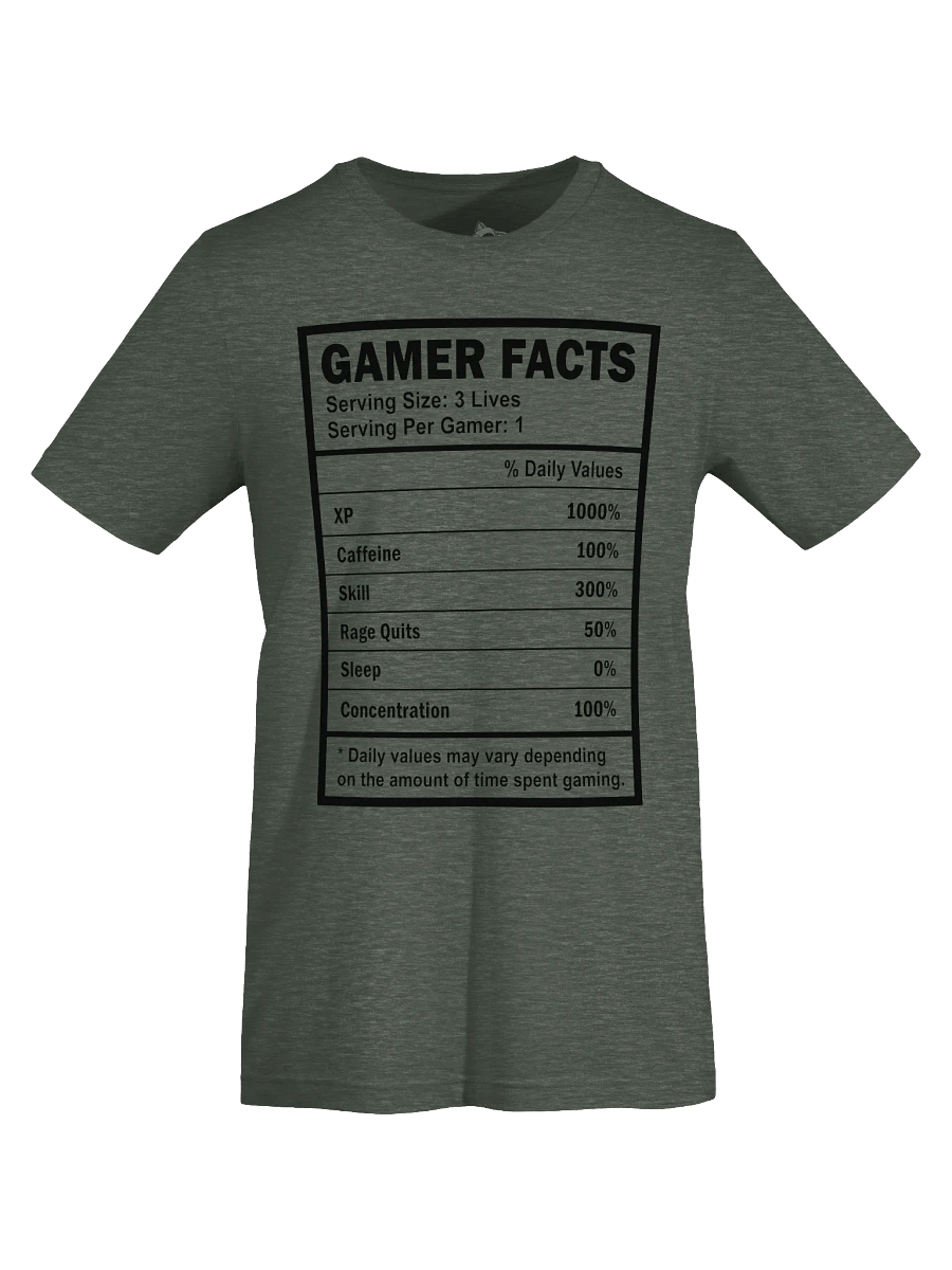 Gamer Facts Tee product image (72)