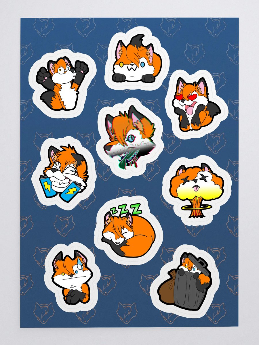 Emote Sticker Sheet product image (3)