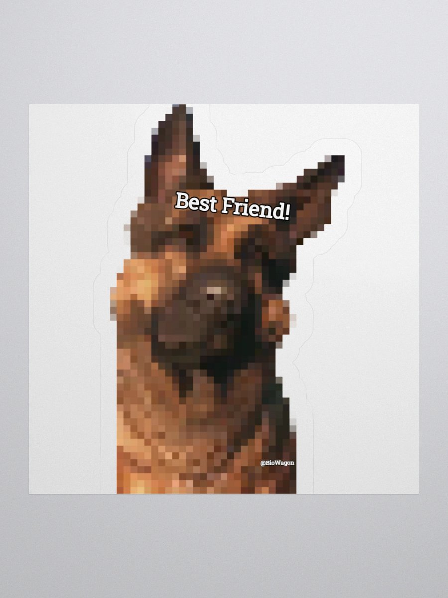"Best Friend" Sticker product image (2)