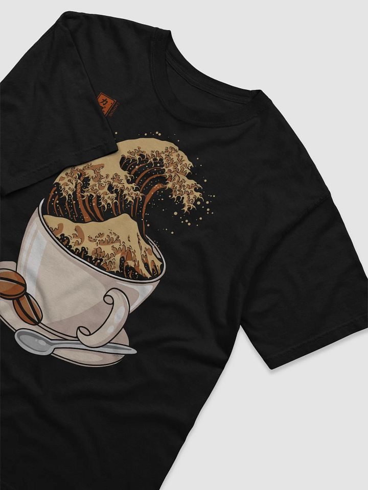 The Great Wave of Cappuccino - Heavyweight T-Shirt product image (10)