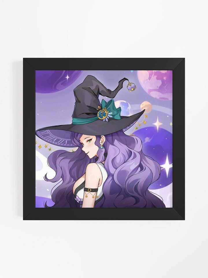 "Cosmos Witch" Constellation Sorceress Starfire Framed Matte Poster product image (1)