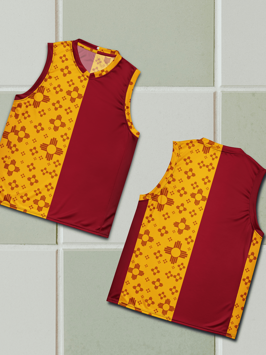 New Mexico Zia Symmetry Recycled Basketball Jersey product image (3)