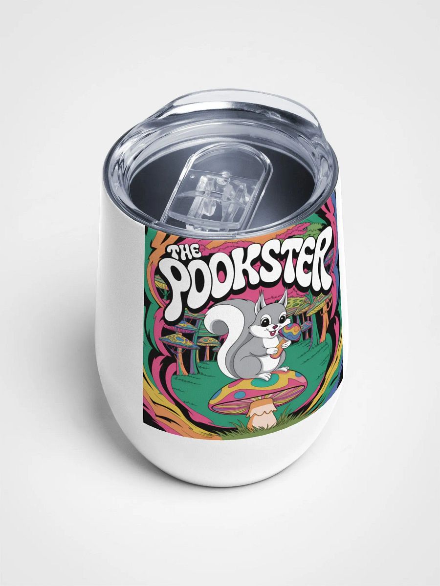 Psychedelic Squirrel Wine Tumbler product image (4)