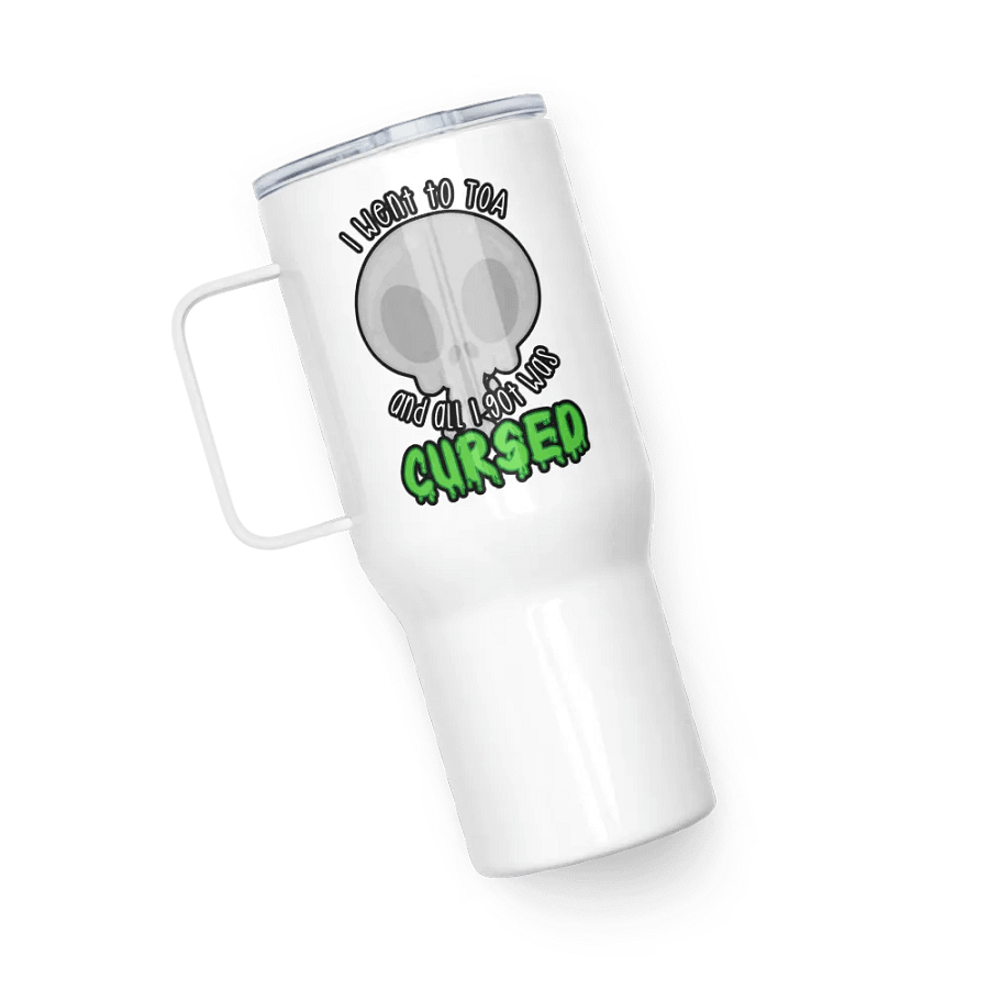 All I Got Was Cursed - Priest - Travel Mug w/Handle product image (5)