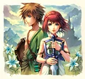 Sora and Kairi TotK Poster product image (1)