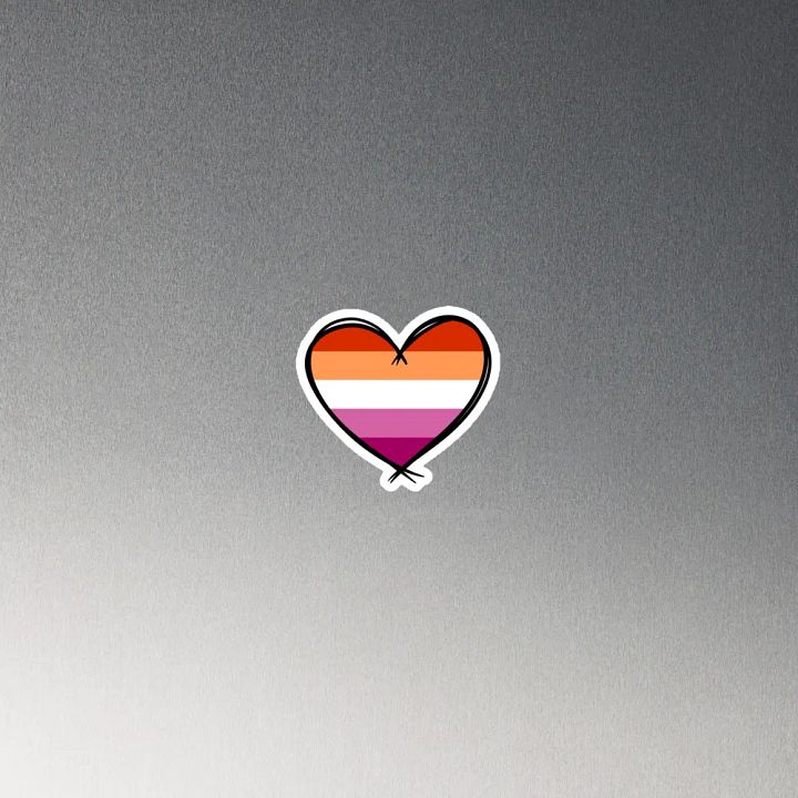 Lesbian Pride Magnet product image (4)
