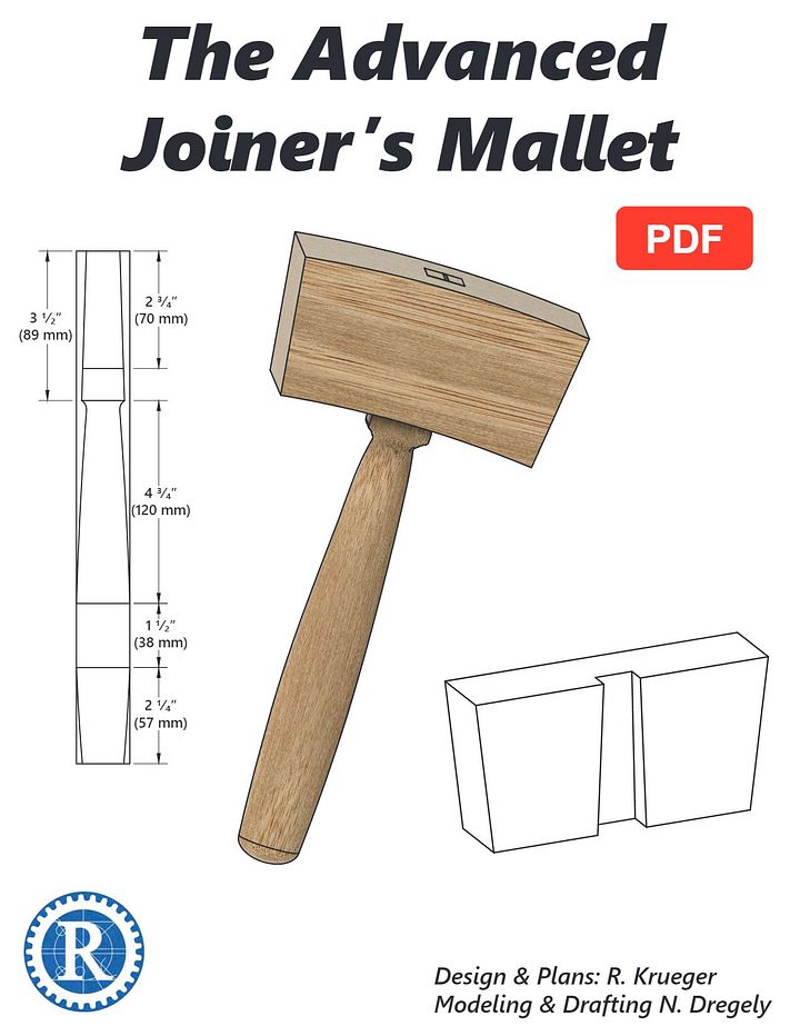 Plans: The Advanced Joiner's Mallet product image (1)