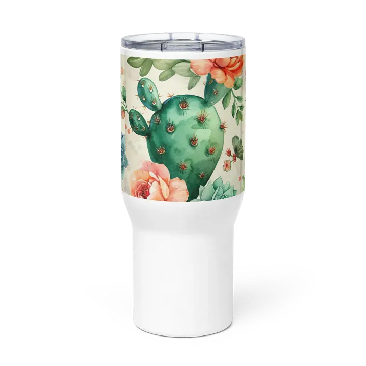 Succulent Serenity Stainless Steel Travel Mug product image (2)