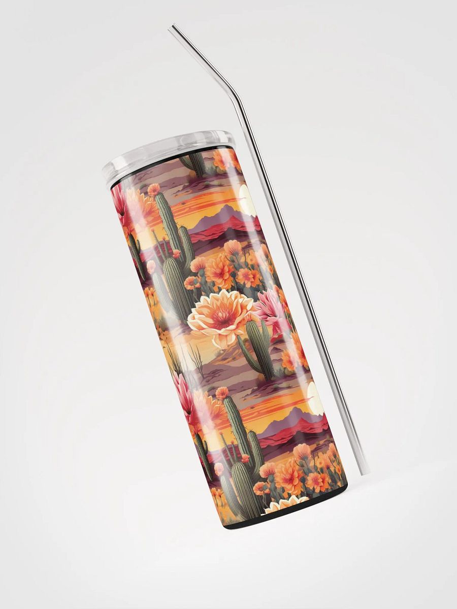 Cactus Sunset 20oz Skinny Tumbler product image (3)