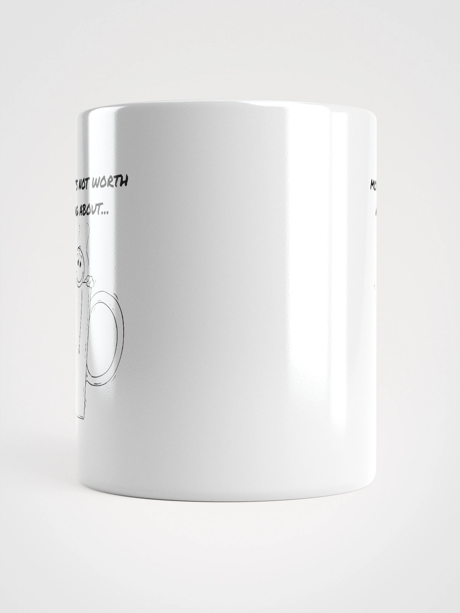“Not Worth Worrying About” Mug product image (13)