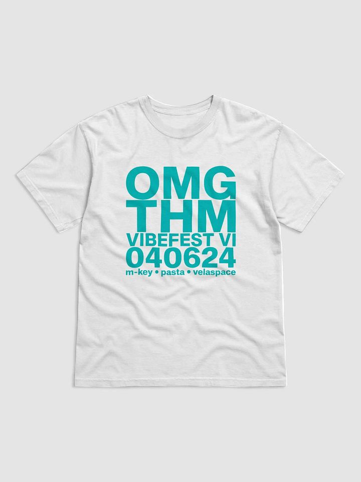 OMG THM TEE (WHITE) product image (1)
