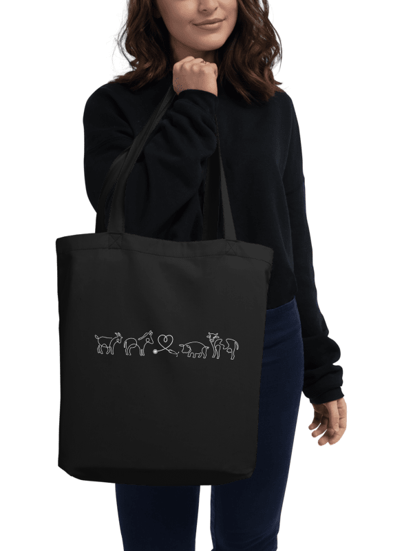""Country Vet" black bag (medium size) product image (2)