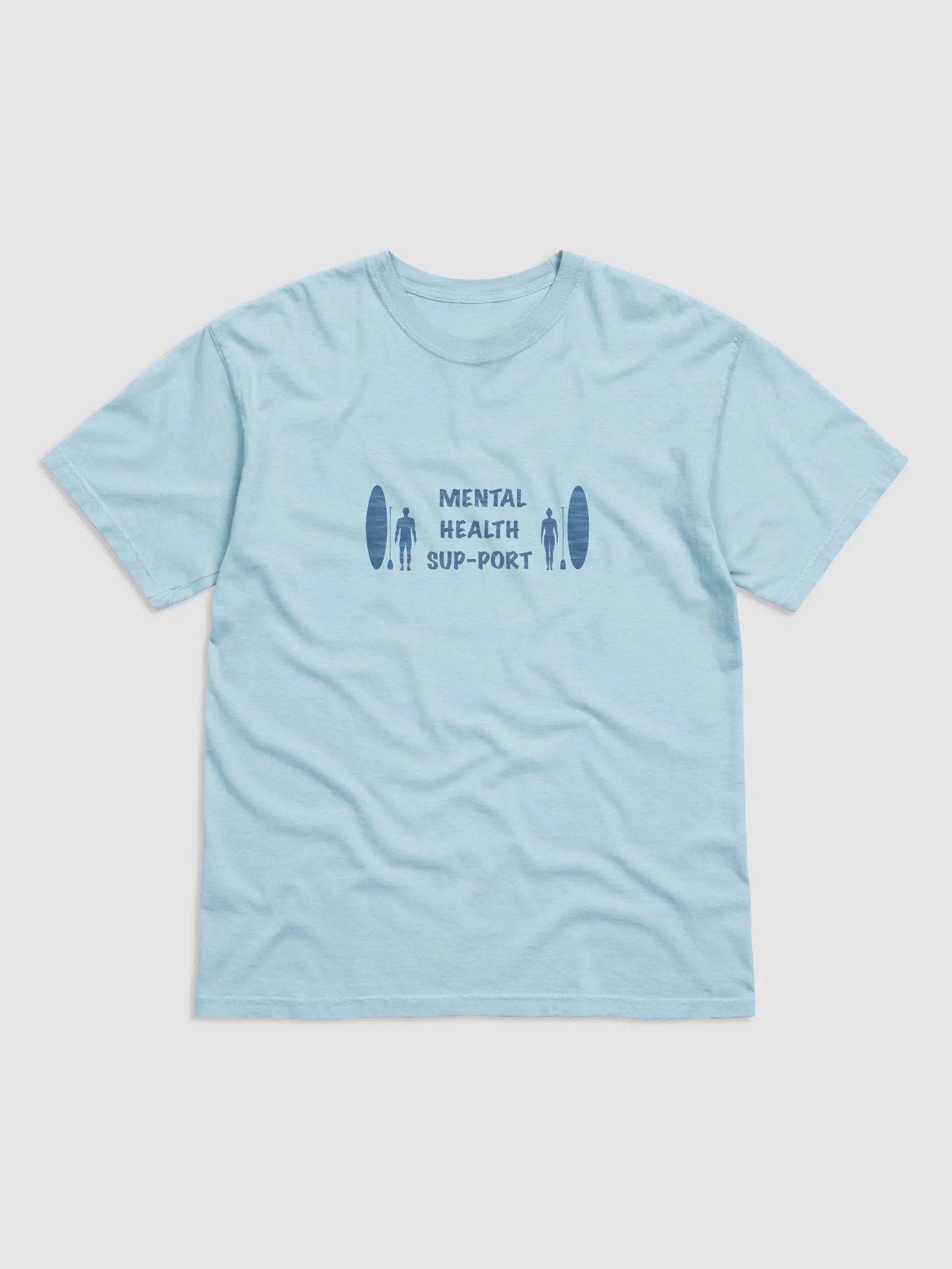 Ocean Blue Mental Health SUP-port T-Shirt product image (4)