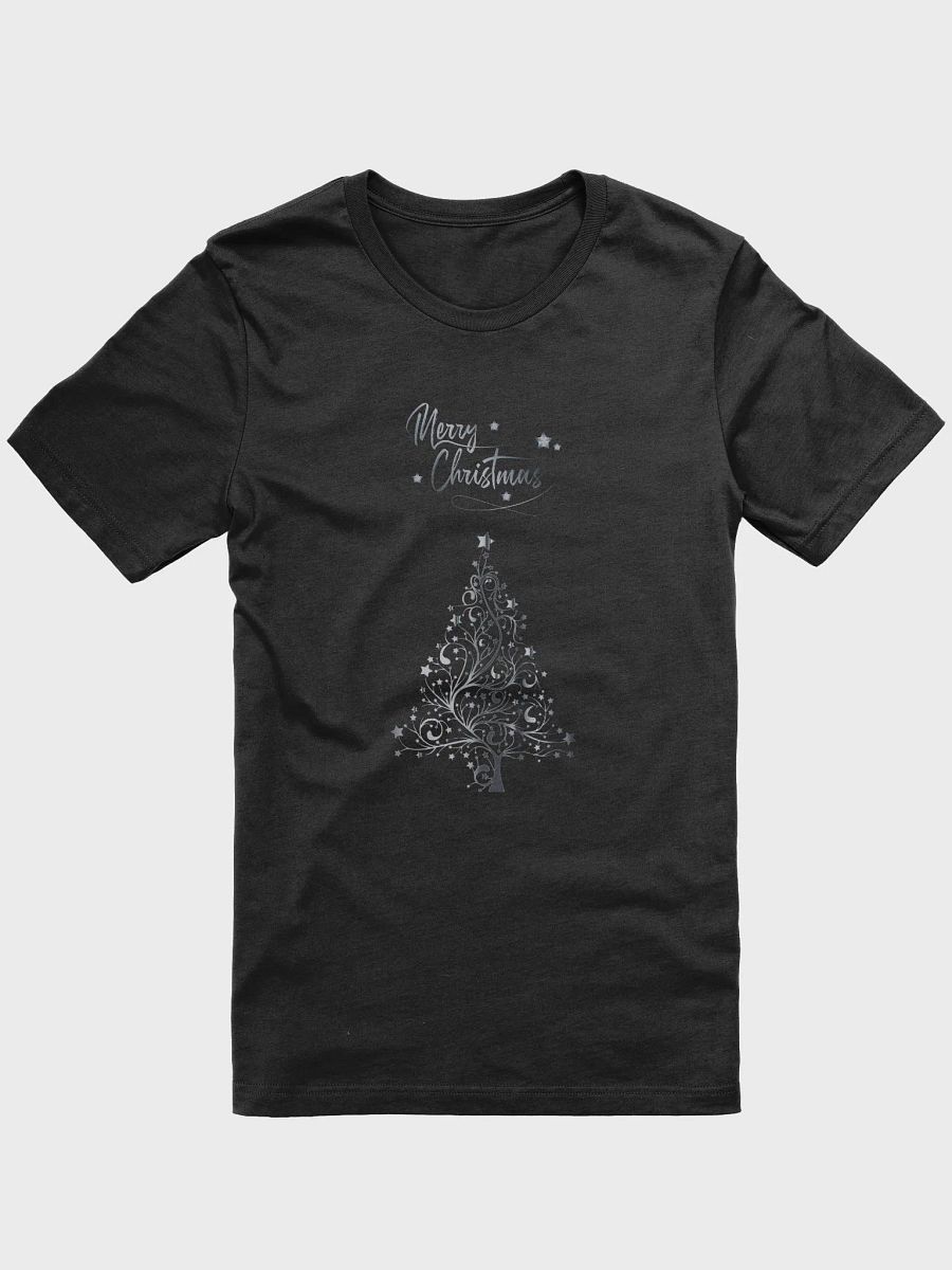 Silver Christmas Tree Merry Christmas T-Shirt - Silver product image (1)