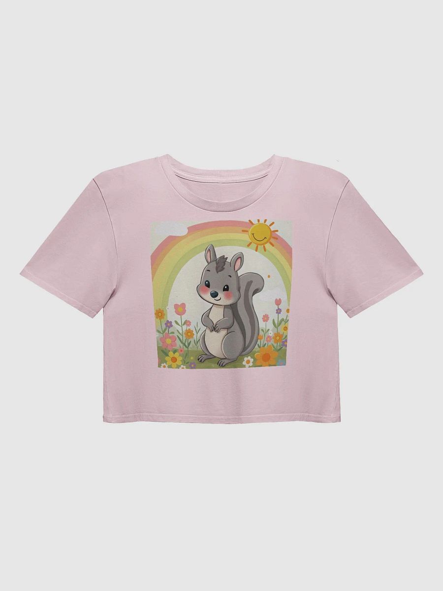 Sunshine Squirrel Women's Crop Top product image (1)