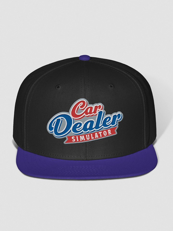Car Dealer Simulator bubble logo Snapback Cap product image (17)